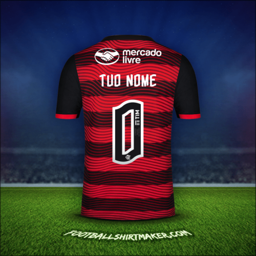 Maglia Flamengo 2022 -  tuo nome - 0