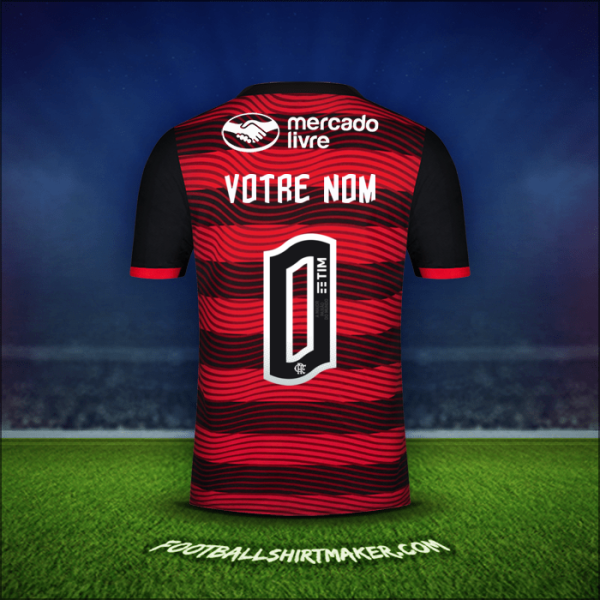Maillot Flamengo 2022 -  votre nom - 0