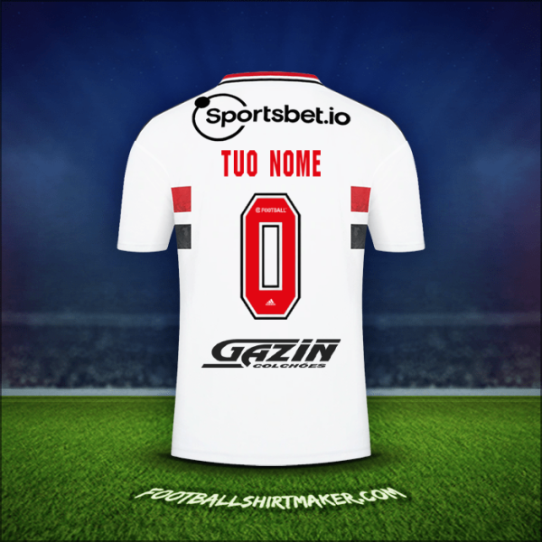 Maglia Sao Paulo FC 2022 -  tuo nome - 0