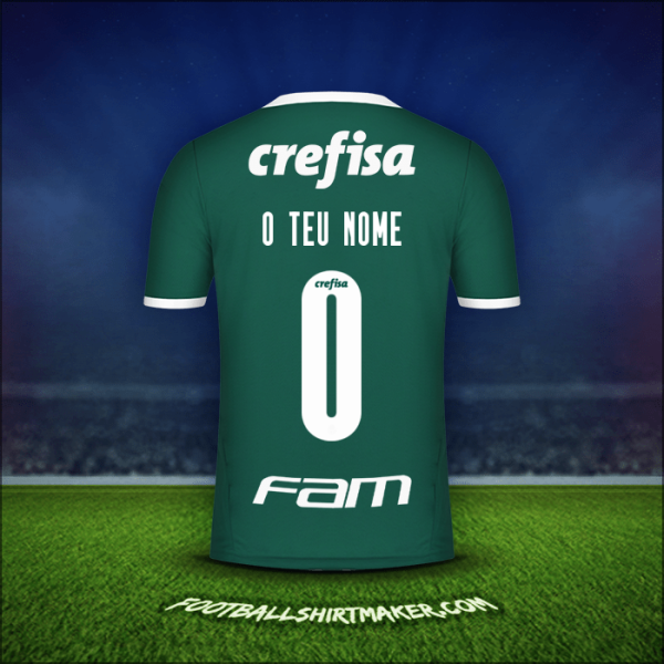 Camisola Palmeiras 2022 -  o teu nome - 0