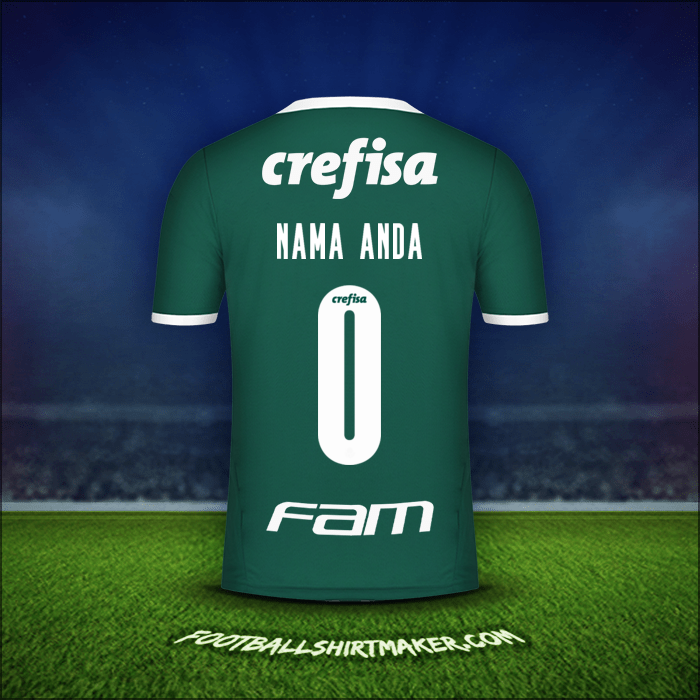 Jersey Palmeiras 2022 -  nama anda - 0