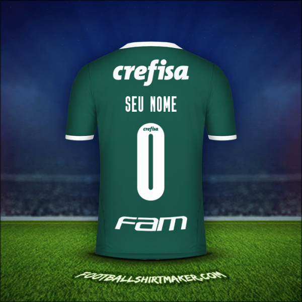 Camisa Palmeiras 2022 -  seu nome - 0