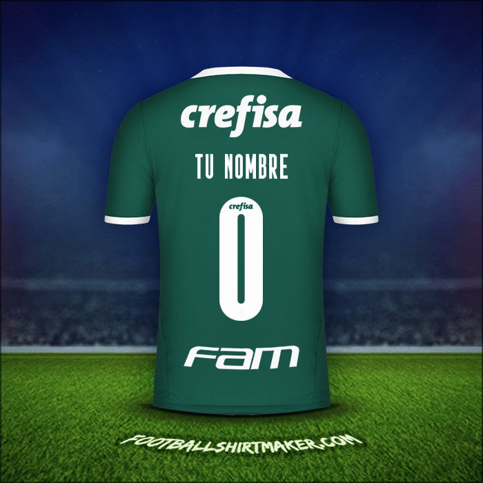 Camiseta Palmeiras 2022 -  tu nombre - 0
