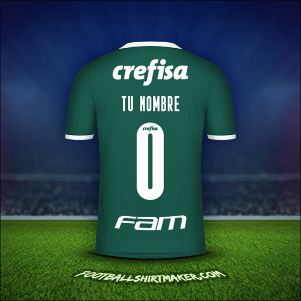 Camiseta Palmeiras 2022 -  tu nombre - 0