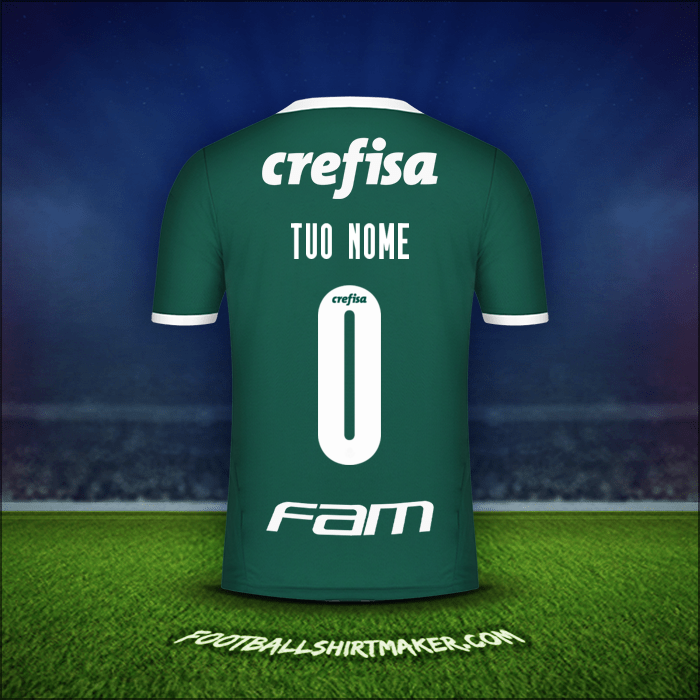 Maglia Palmeiras 2022 -  tuo nome - 0