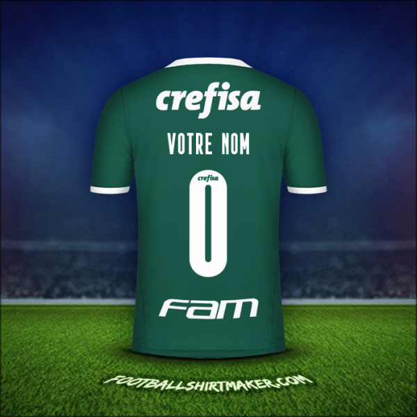 Maillot Palmeiras 2022 -  votre nom - 0
