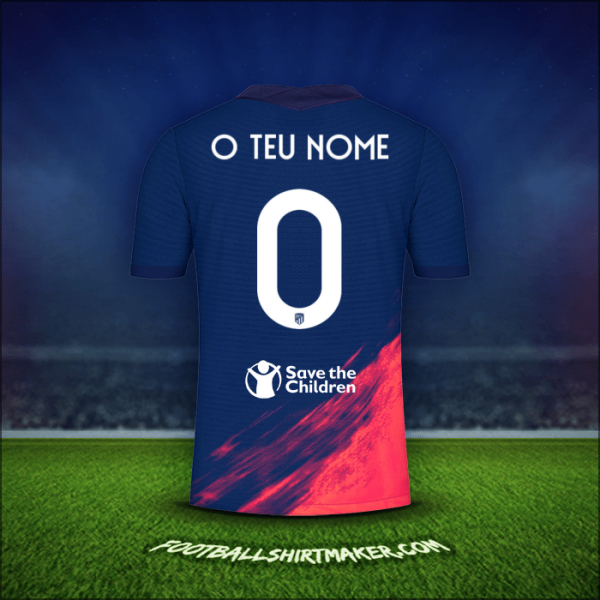 Camisola Atletico Madrid Cup 2021/2022 Alternativa -  o teu nome - 0