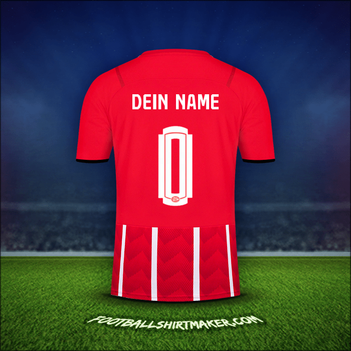 Trikot PSV UEL 2021/2022 -  dein name - 0