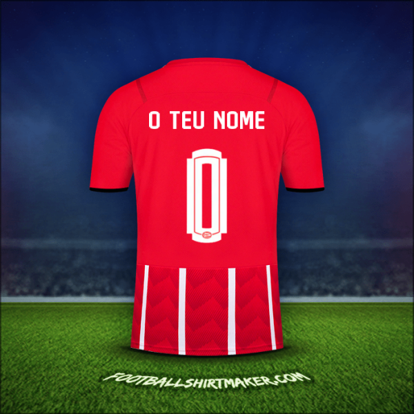 Camisola PSV UEL 2021/2022 -  o teu nome - 0