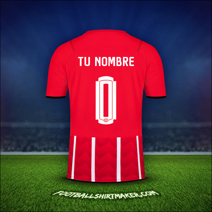 Camiseta PSV UEL 2021/2022 -  tu nombre - 0