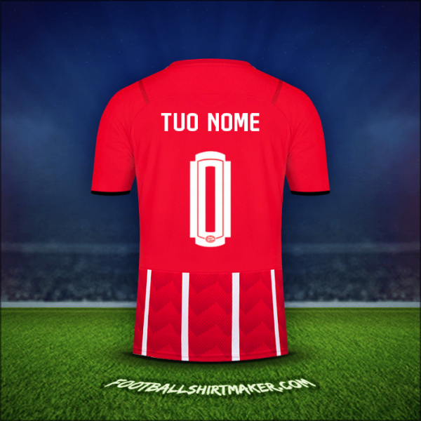 Maglia PSV UEL 2021/2022 -  tuo nome - 0