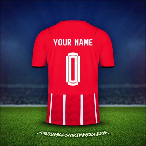 Jersey PSV UEL 2021/2022 -  your name - 0