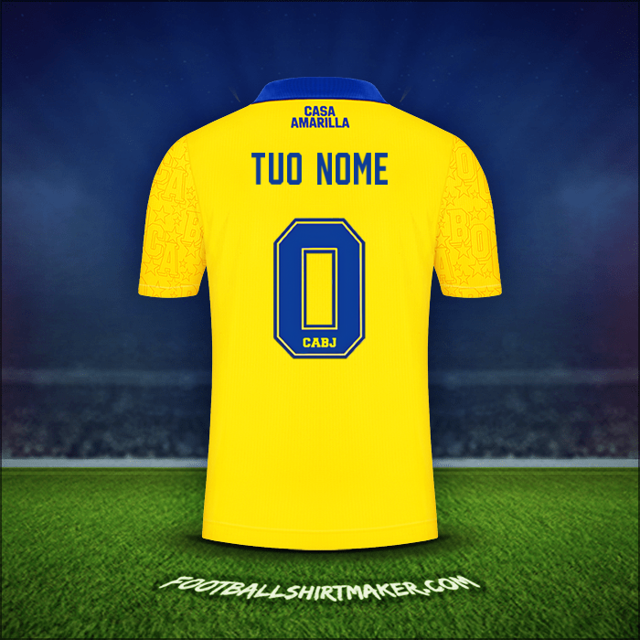 Maglia Boca Juniors 2022/23 Terza -  tuo nome - 0