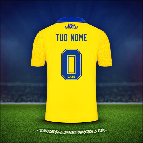 Maglia Boca Juniors 2022/23 Terza -  tuo nome - 0