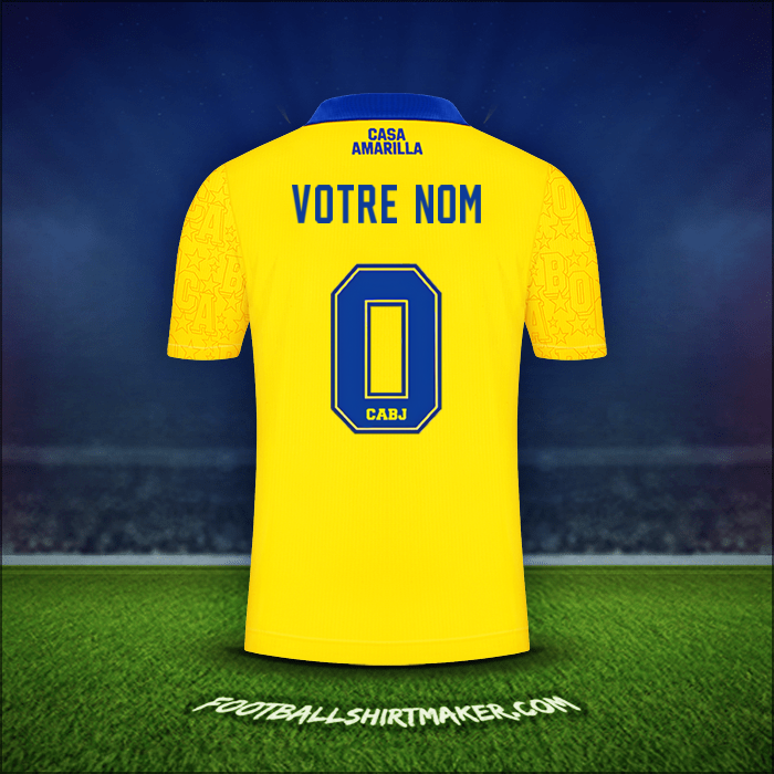 Maillot Boca Juniors 2022/23 Troisième -  votre nom - 0