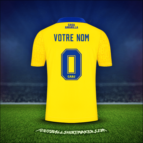 Maillot Boca Juniors 2022/23 Troisième -  votre nom - 0