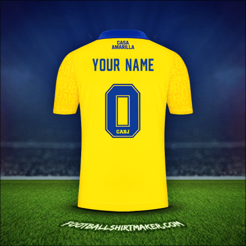 Jersey Boca Juniors 2022/23 Third -  your name - 0