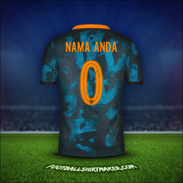 Jersey Chelsea Cup 2021/2022 Ketiga -  nama anda - 0