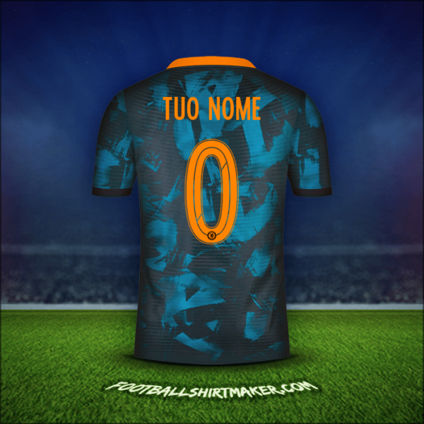 Maglia Chelsea Cup 2021/2022 Terza -  tuo nome - 0