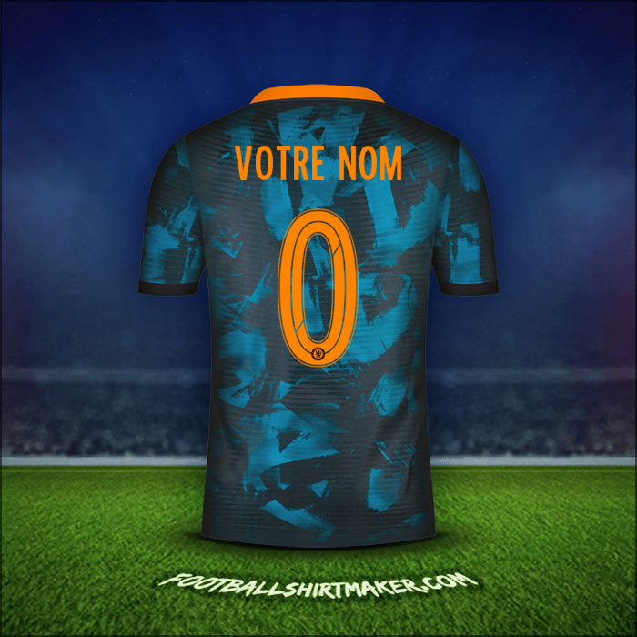 Maillot Chelsea Cup 2021/2022 Troisième -  votre nom - 0