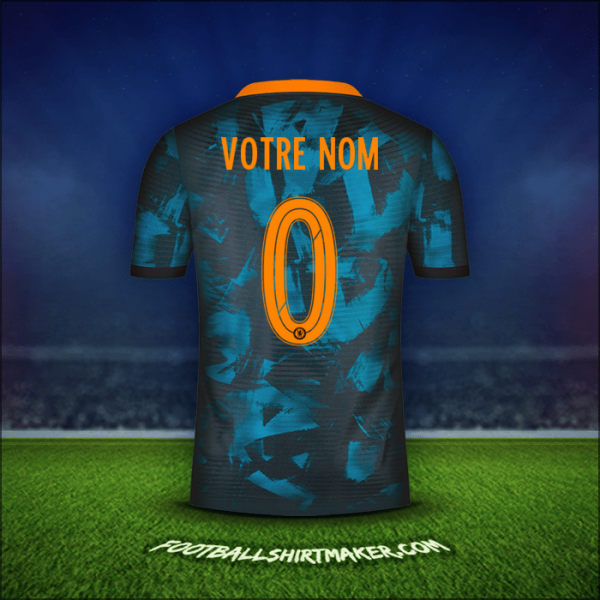 Maillot Chelsea Cup 2021/2022 Troisième -  votre nom - 0