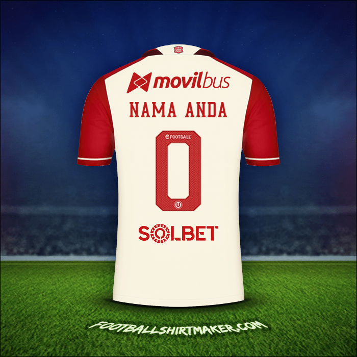 Jersey Universitario 2022 -  nama anda - 0