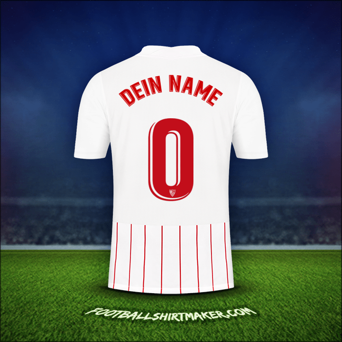 Trikot Sevilla FC 2021/2022 -  dein name - 0