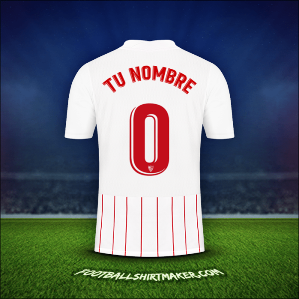 Jersey Sevilla FC 2021/2022 -  tu nombre - 0