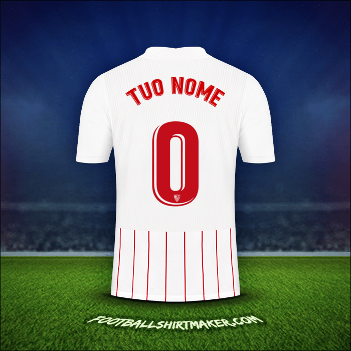 Maglia Sevilla FC 2021/2022 -  tuo nome - 0