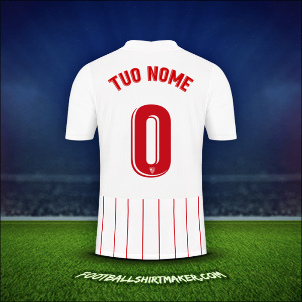 Maglia Sevilla FC 2021/2022 -  tuo nome - 0