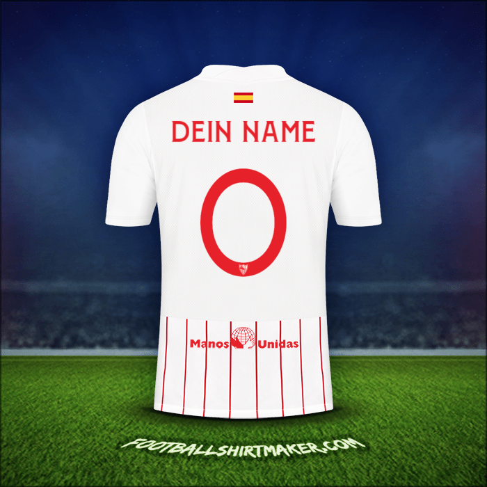 Trikot Sevilla FC Cup 2021/2022 -  dein name - 0