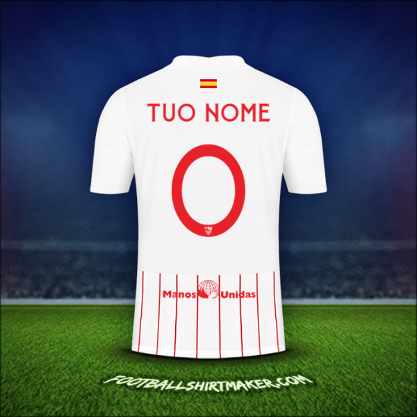 Maglia Sevilla FC Cup 2021/2022 -  tuo nome - 0