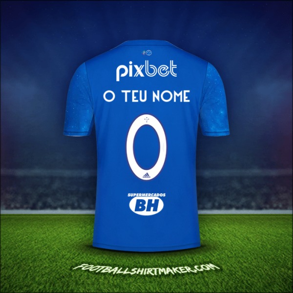 Camisola Cruzeiro 2022 -  o teu nome - 0