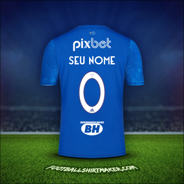 Camisa Cruzeiro 2022 -  seu nome - 0