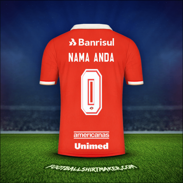 Jersey Internacional 2022 -  nama anda - 0
