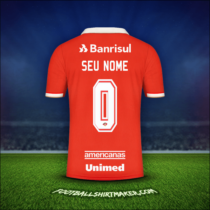 Camisa Internacional 2022 -  seu nome - 0