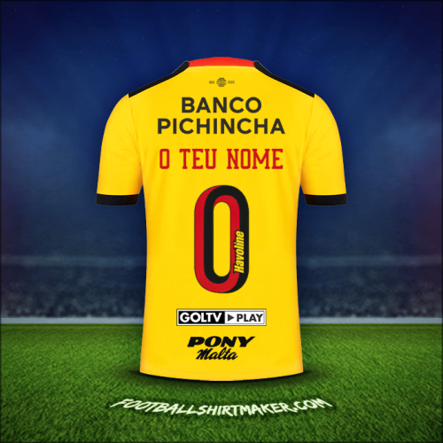 Camisola Barcelona SC 2022 -  o teu nome - 0