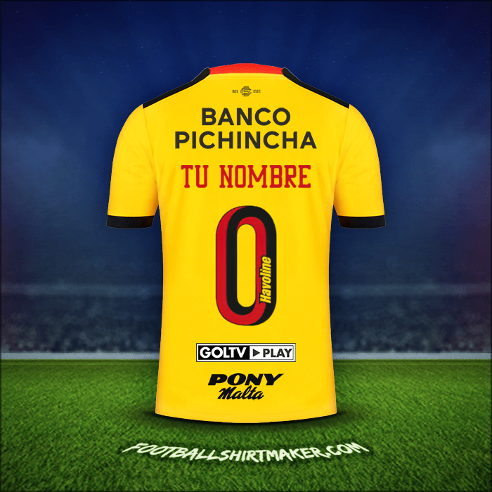 Camiseta Barcelona SC 2022 -  tu nombre - 0