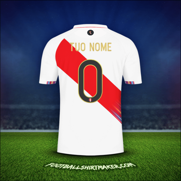 Maglia Perù 2021/22 -  tuo nome - 0