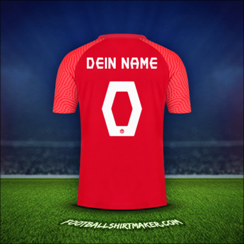 Trikot Kanada 2021 -  dein name - 0