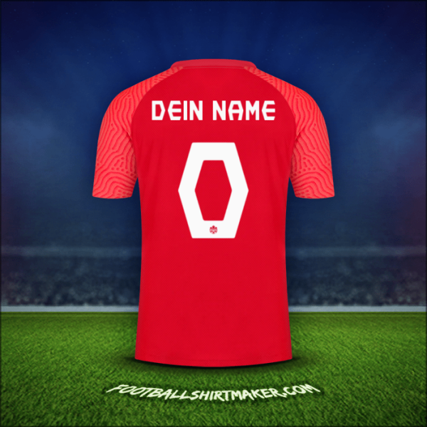 Trikot Kanada 2021 -  dein name - 0