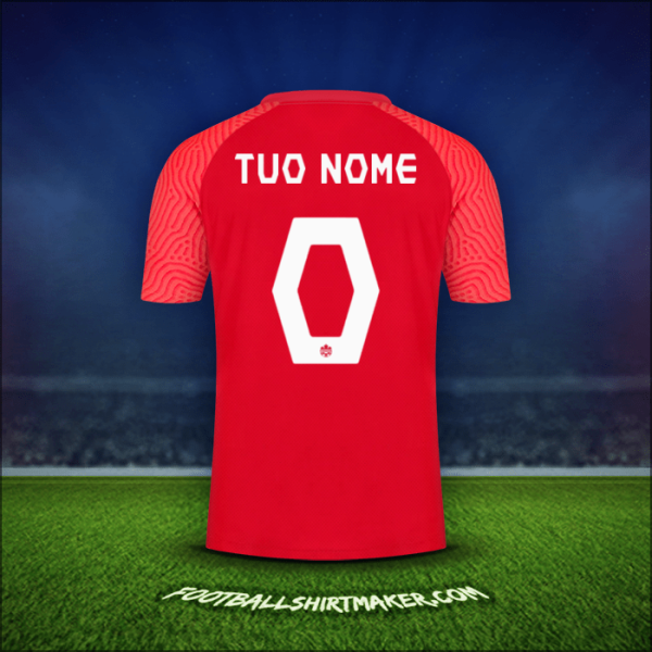 Maglia Canada 2021 -  tuo nome - 0