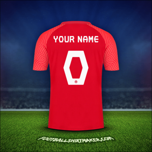 Jersey Canada 2021 -  your name - 0