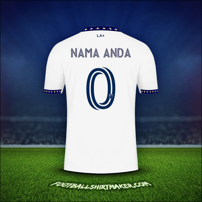 Jersey LA Galaxy 2022/2023 -  nama anda - 0
