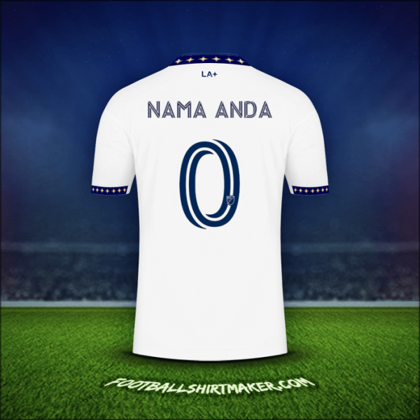 Jersey LA Galaxy 2022/2023 -  nama anda - 0