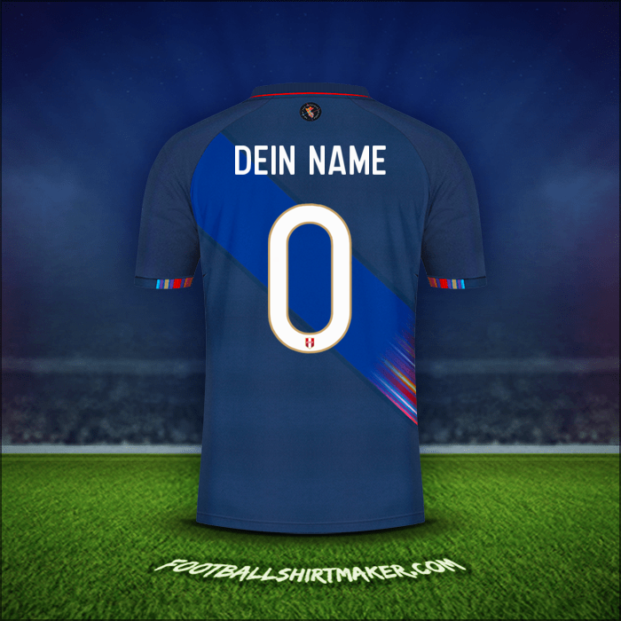 Trikot Peru 2021/22 Auswärts -  dein name - 0
