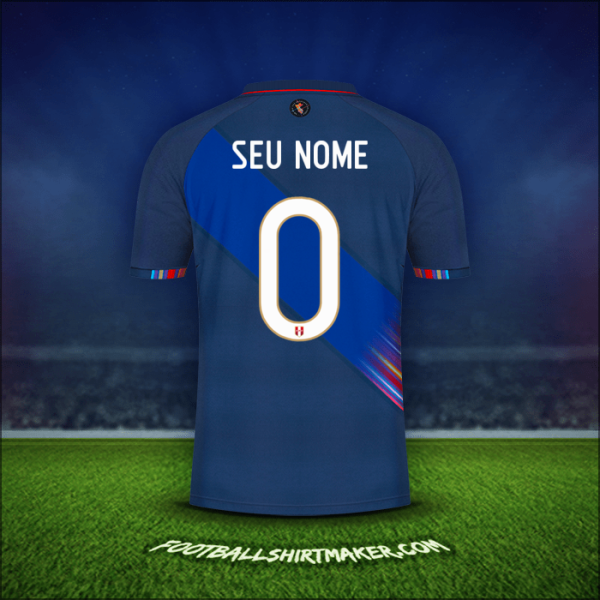 Camisa Peru 2021/22 Alternativa -  seu nome - 0