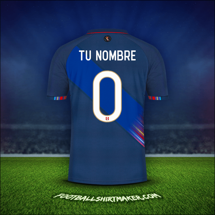 Jersey Peru 2021/22 Visita -  tu nombre - 0