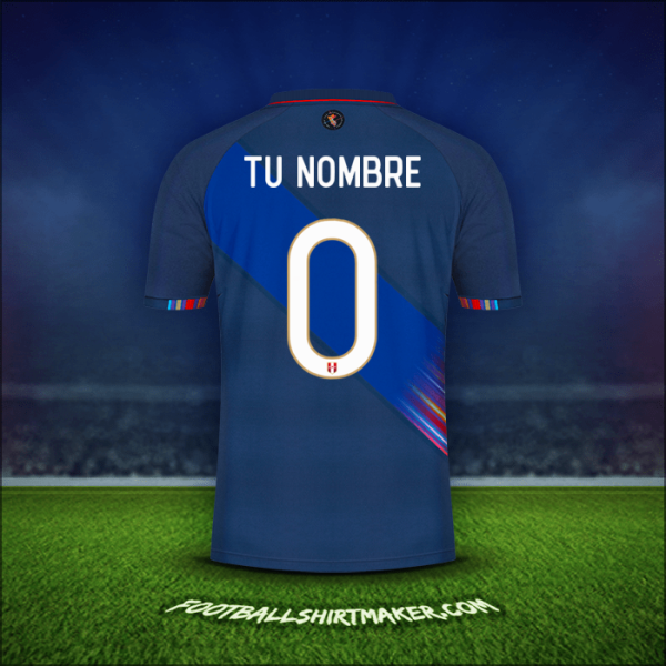 Camiseta Peru 2021/22 Visita -  tu nombre - 0