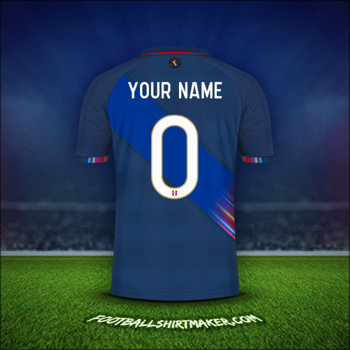 Shirt Peru 2021/22 Away -  your name - 0